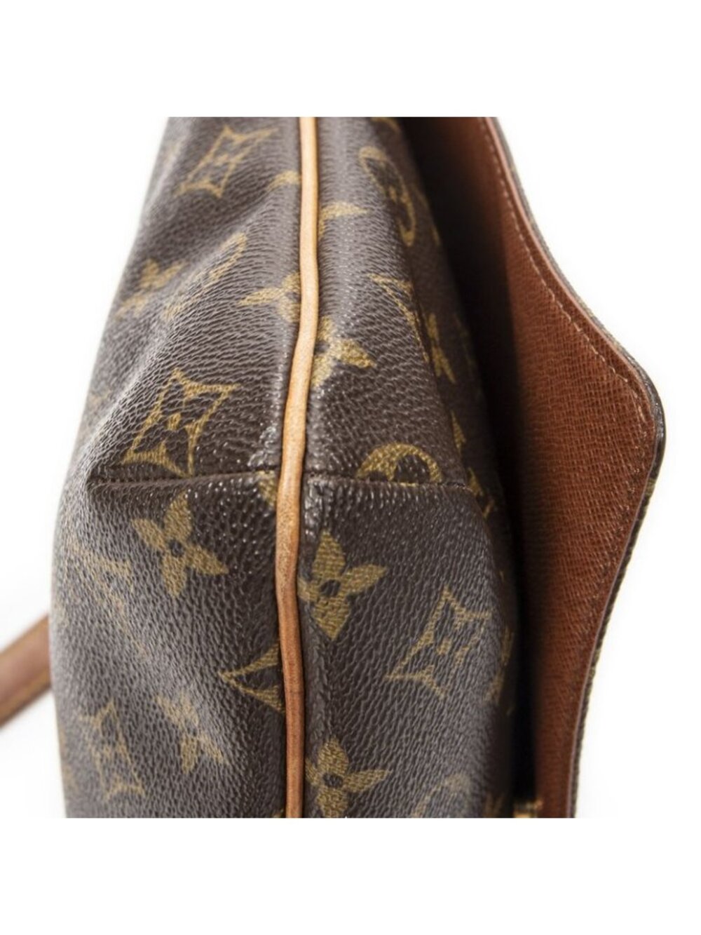 ★SOLD★ Louis Vuitton Musette Tango Brown Monogram Canvas Messenger Bag - Picture 8 of 10